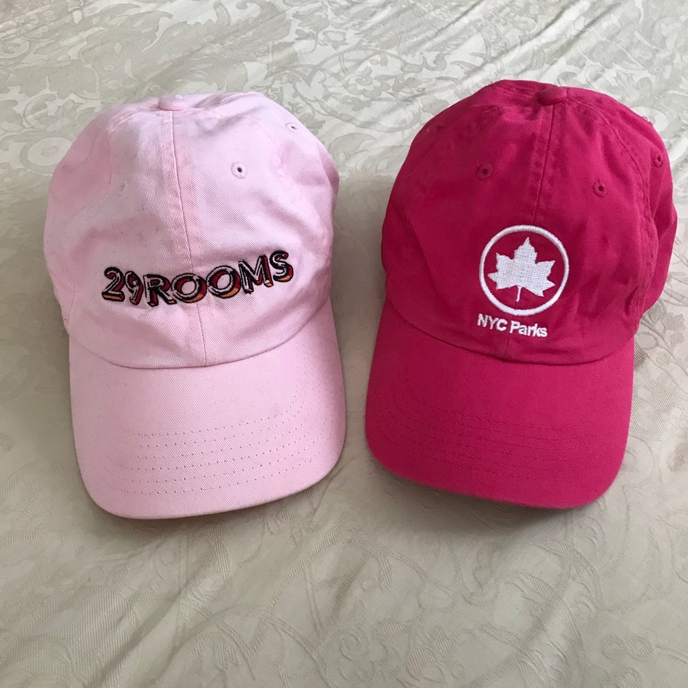 Set of 2 NEW YORK Themed Ball Caps